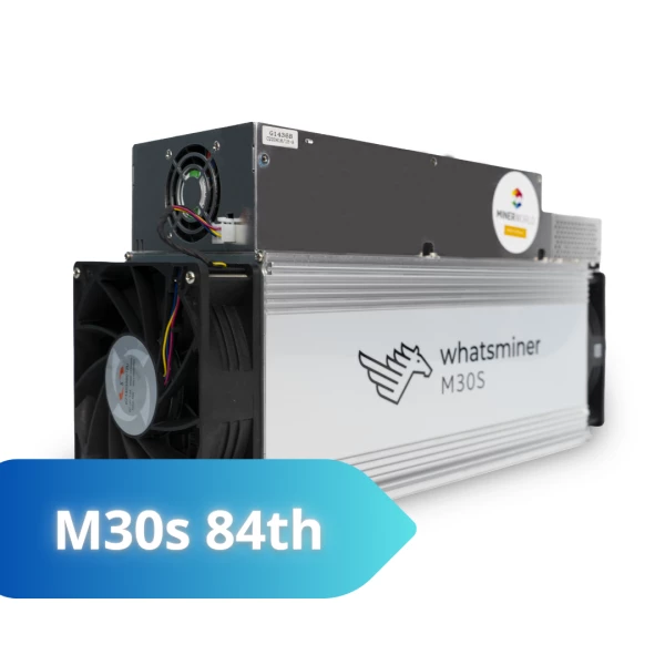 Whatsminer MicroBT M30s 84 th NEW